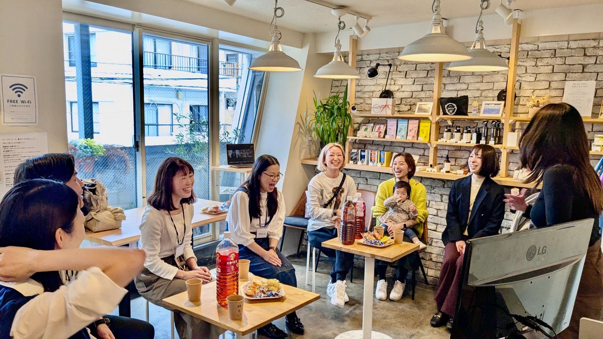 見出し2画像_嶋村吉洋社長が主催するワクセルのコラム_江田さんママレ連載vol.11_自己紹介の様子