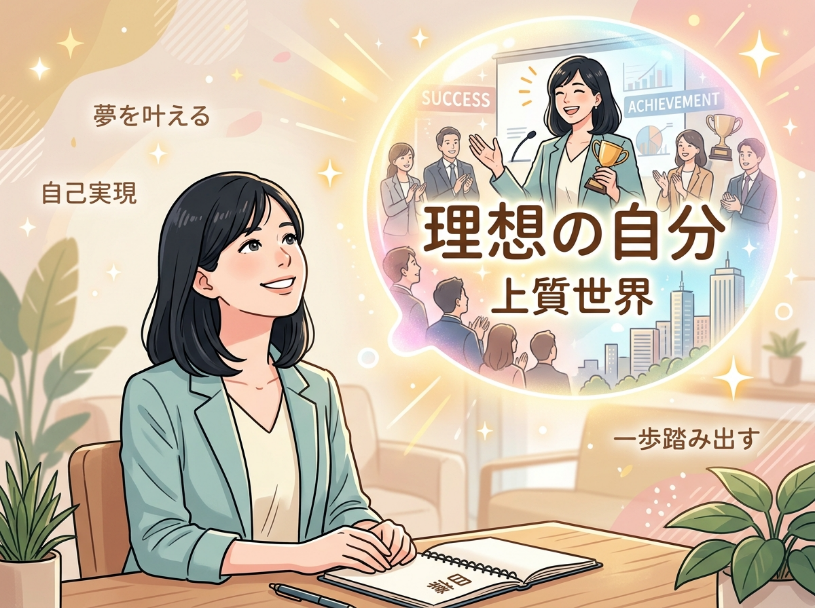 見出し5画像_嶋村吉洋社長が主催するワクセルのコラム_瀧川昇三_⑤幸福への道 - 「幸福」「成長」「継続的改善」を体現し、新しい機会を喜んで探求している女性
