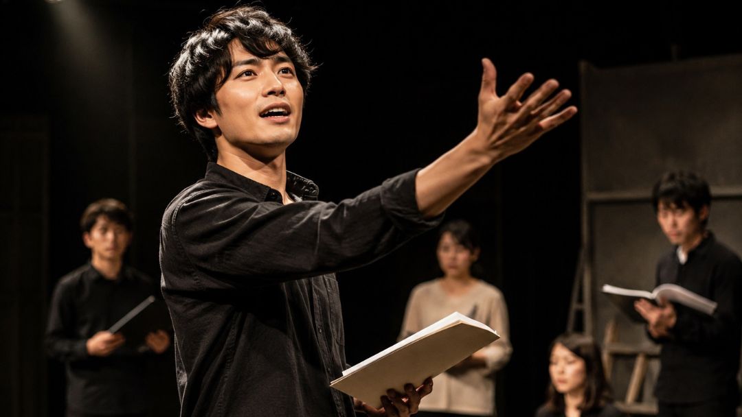 見出し3画像_嶋村吉洋社長が主催するワクセルのコラム_松下隼司_演劇経験を活かして